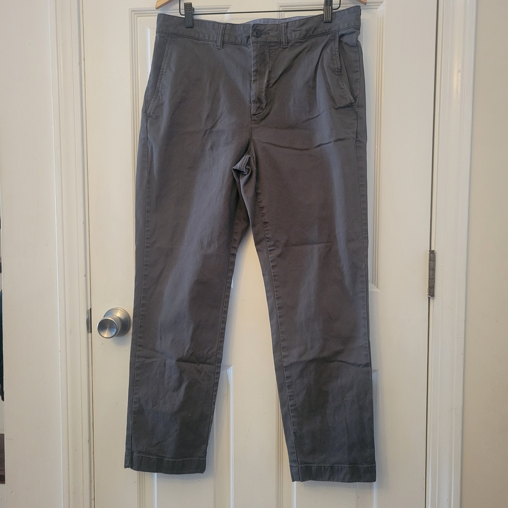 L.L. Bean Men's Slate Gray Chinos